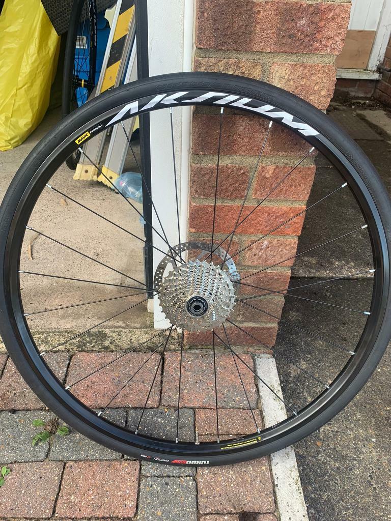 mavic aksium disc rear wheel